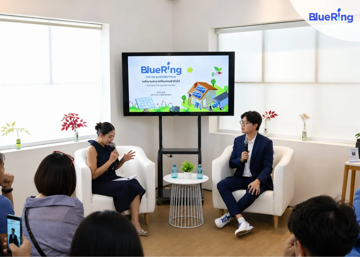 ช่วง Solar Subscription Talks บนเวทีภายในงาน